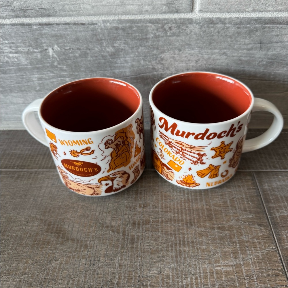 Murdoch's 15oz Coffee Mug Wyoming Montana Idaho Nebraska Colorado Mug Set Of 2